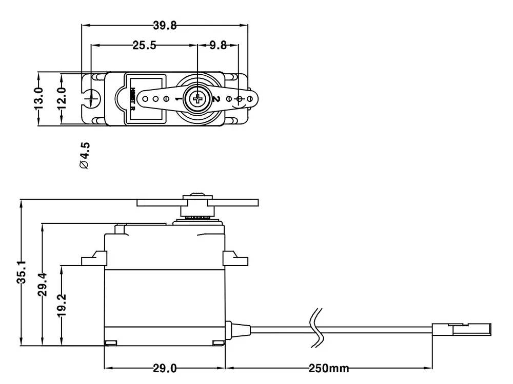 Hitec Servo D85MG | # 1-00068