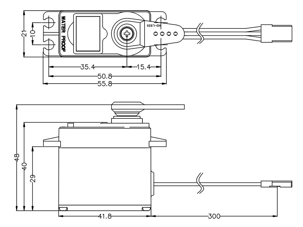 Hitec Servo D646WP, #1-00072