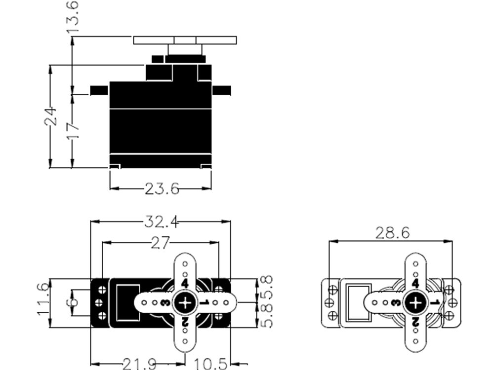 Hitec Servo HS-65HB, #112065