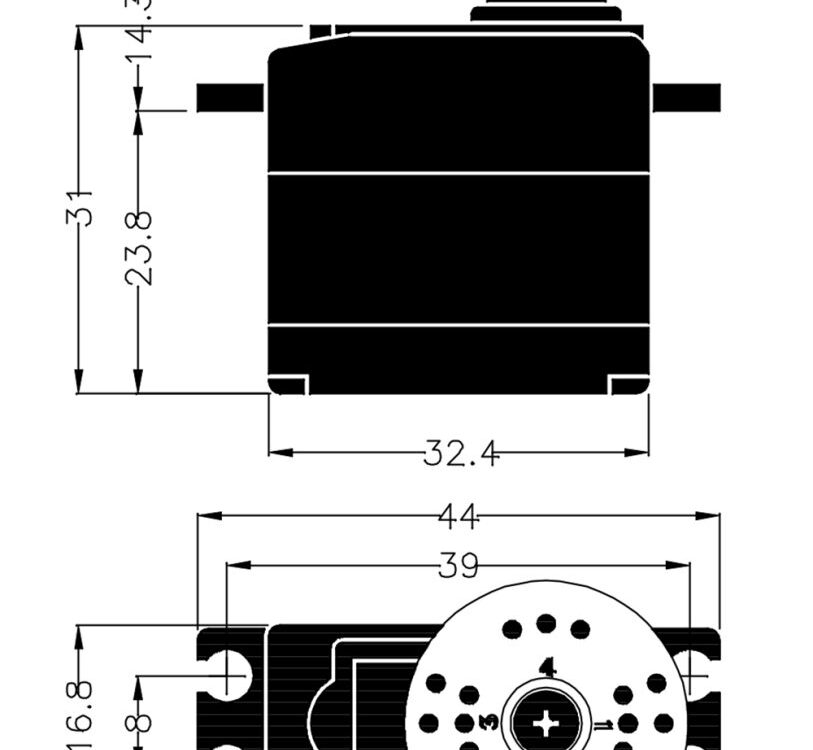 Hitec Servo HS-225BB, #112225