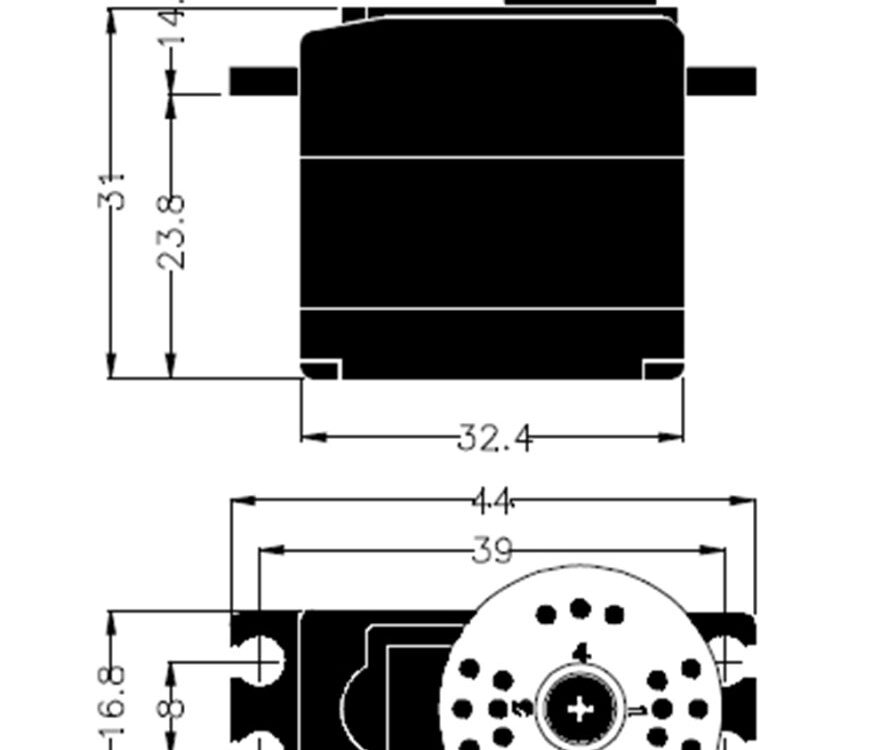 Hitec Servo HS-225MG, #112226