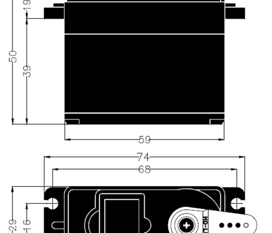 Hitec Servo HS-755MG, #112756