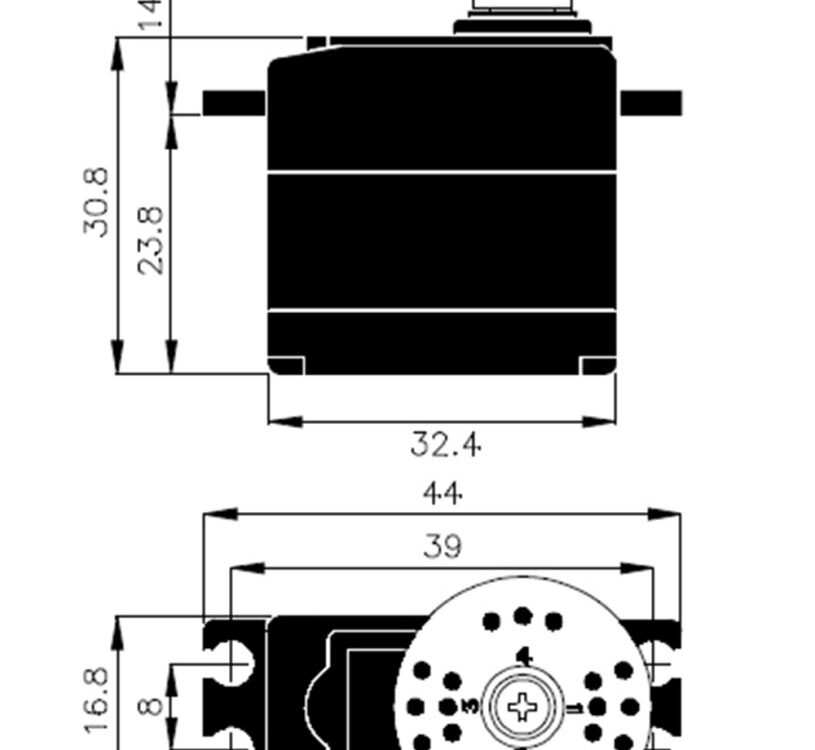 Hitec Servo HS-5245MG, #113245