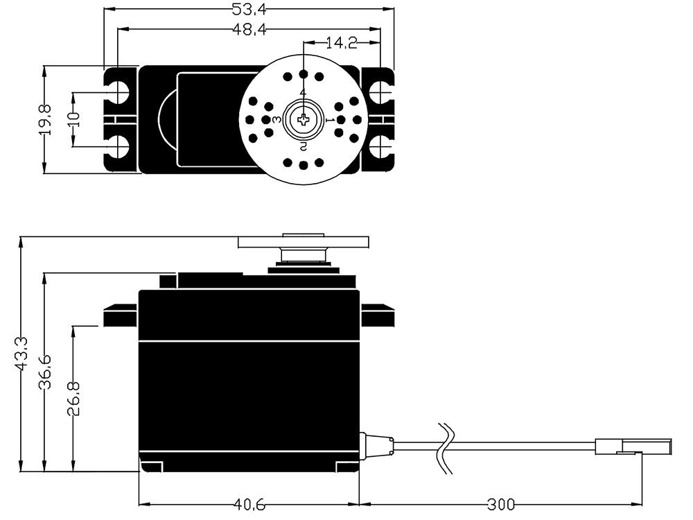 Hitec Servo HS-430BH, #114430