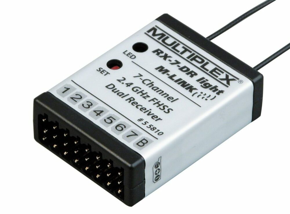 Multiplex Empfänger RX-7-DR light M-LINK 2,4 GHz | # 55810