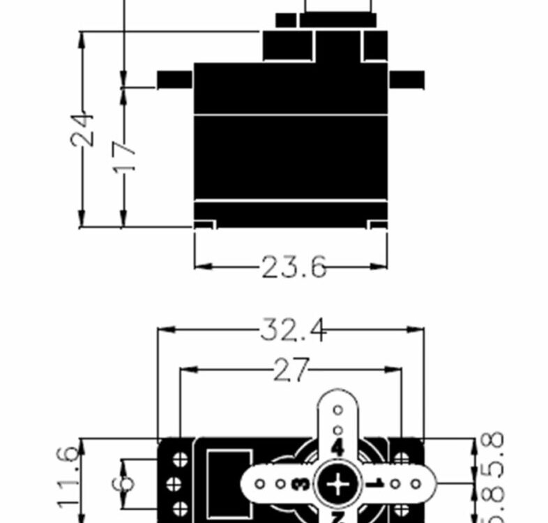 Servo Nano Pro MG | # 65119