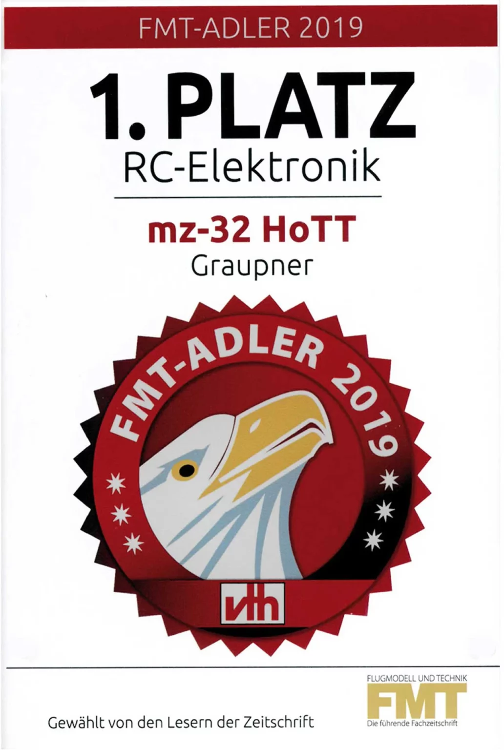 GRAUPNER MZ-32 HOTT Einzelsender 2,4Ghz Fernsteuerung | # S1024.77