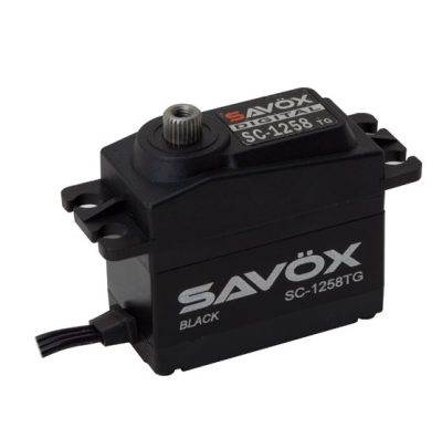 SAVÖX SC-1258TG Servo BLACK EDITION | # SC-1258TG BLACK EDITION