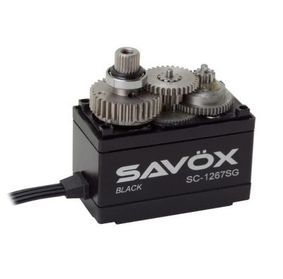 SAVÖX SC-1267SG Servo BLACK EDITION | # SC-1267SG BLACK EDITION