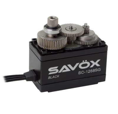 SAVÖX SC-1258TG Servo BLACK EDITION | # SC-1258TG BLACK EDITION