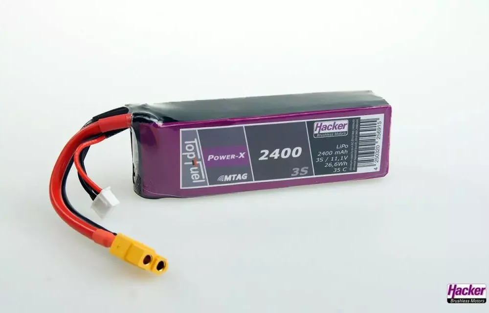 TopFuel LiPo 35C Power-X 2400mAh 3S MTAG | # 92400361