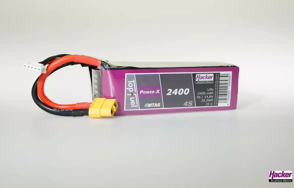 TopFuel LiPo 35C Power-X 2400mAh 4S MTAG | # 92400461