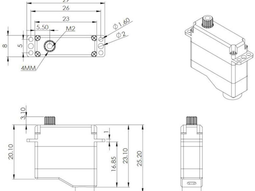 MKS HV6120H HV Digital Servo | # S0022015