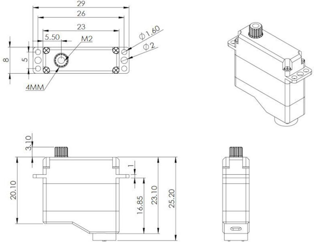 MKS HV6120H HV Digital Servo #S0022015