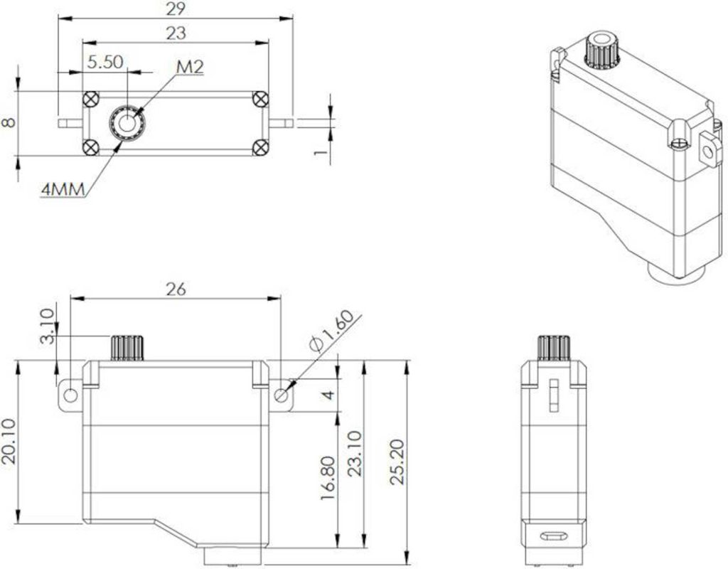 MKS HV6120 HV Digital Servo #S0022014