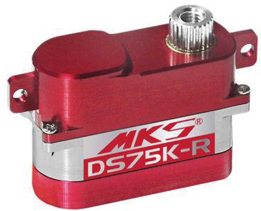 MKS DS75K-R Digital Servo liegende Montage #S0015010