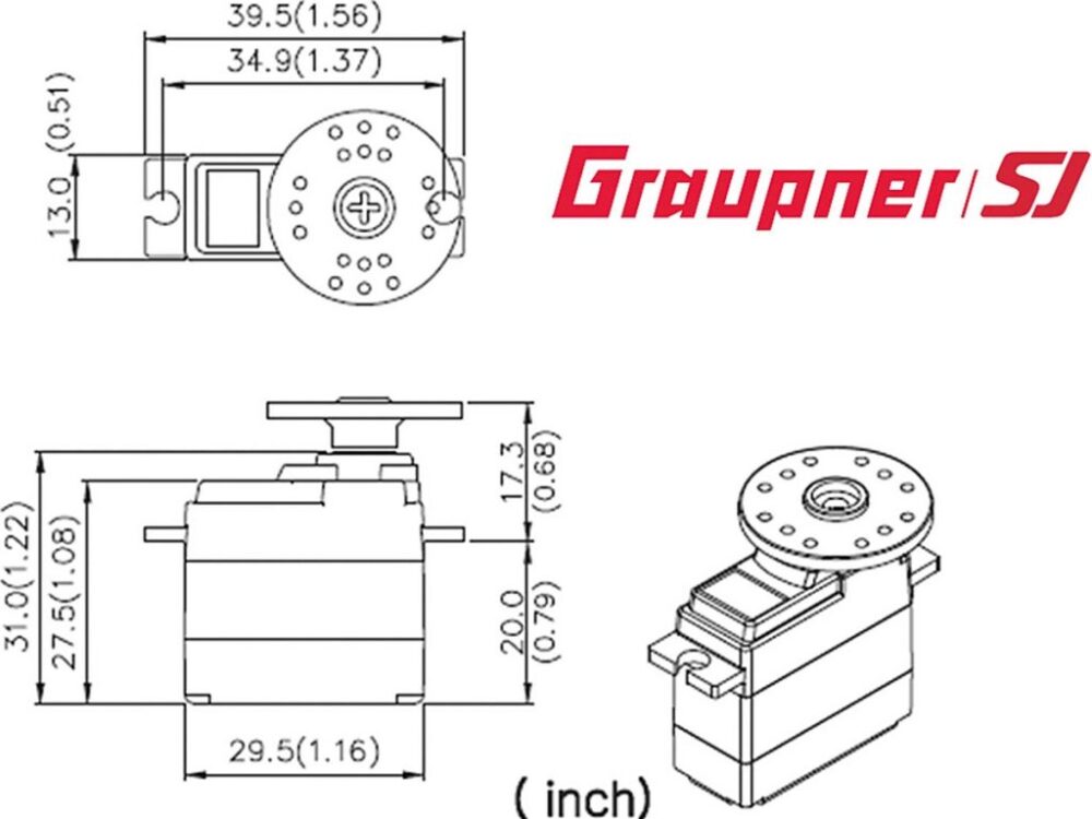 GRAUPNER DES 587 BB MG DIGITAL SERVO | # 7932