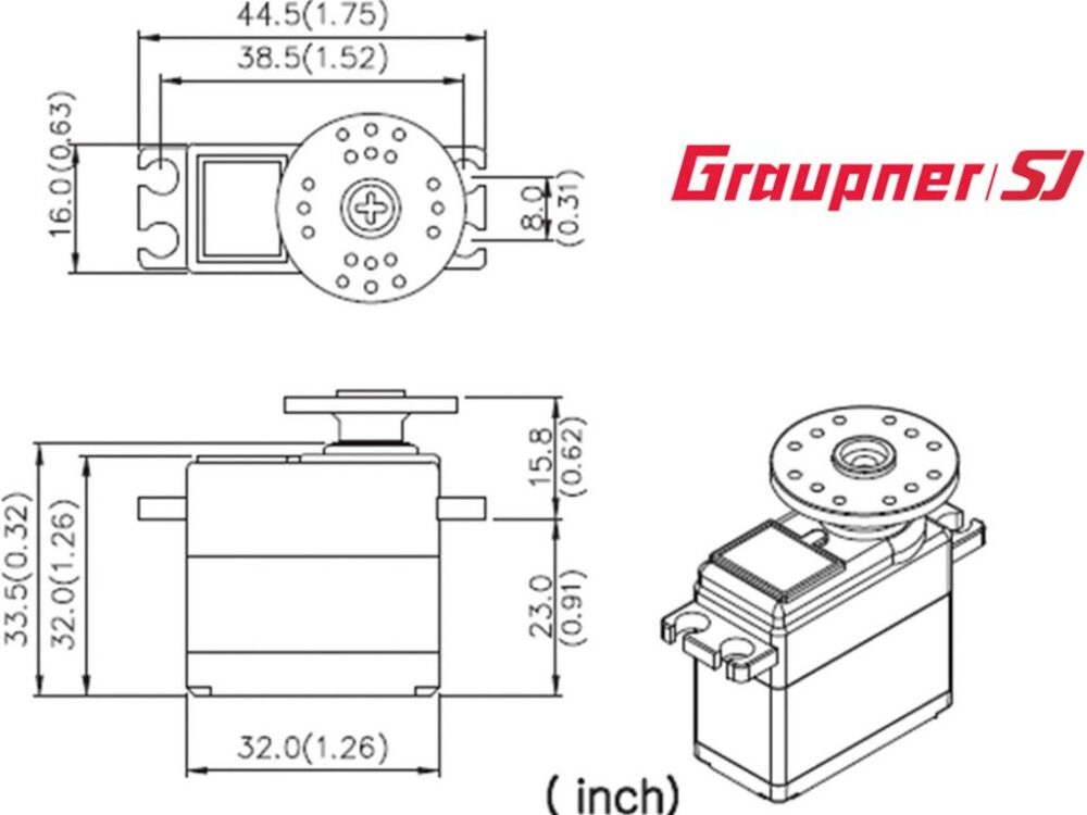 GRAUPNER DES 658 BB MG DIGITAL SERVO | # 7936