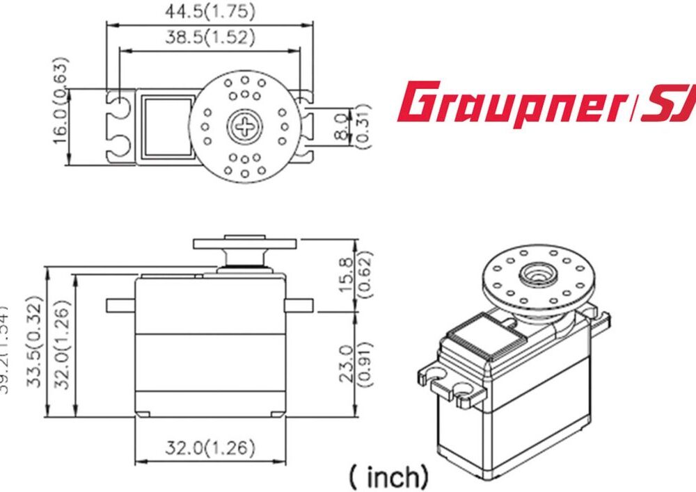 GRAUPNER DES 678 BB MG DIGITAL SERVO | # 7943