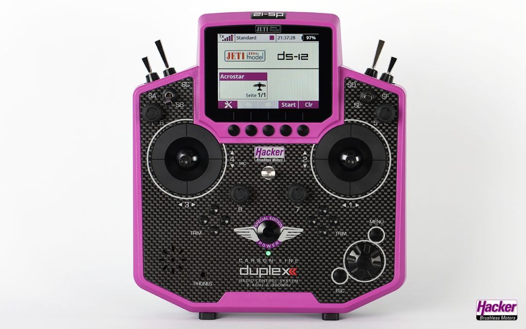 Handsender DS-12 Special Edition Carbon Purple Multimode | # 80001681