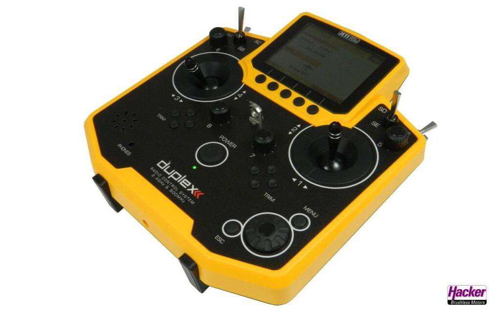 JETI Duplex Handsender DS-12 gelb Multimode | # 80001665