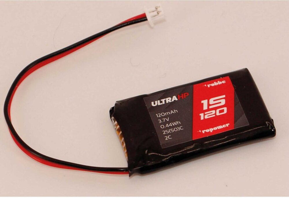 Robbe Modellsport RO-POWER ULTRA HP 120MAH 3,7 VOLT 1S MOLEX 1.25/ULTRA MICRO 25(50)C LIPO AKKU | # 7304