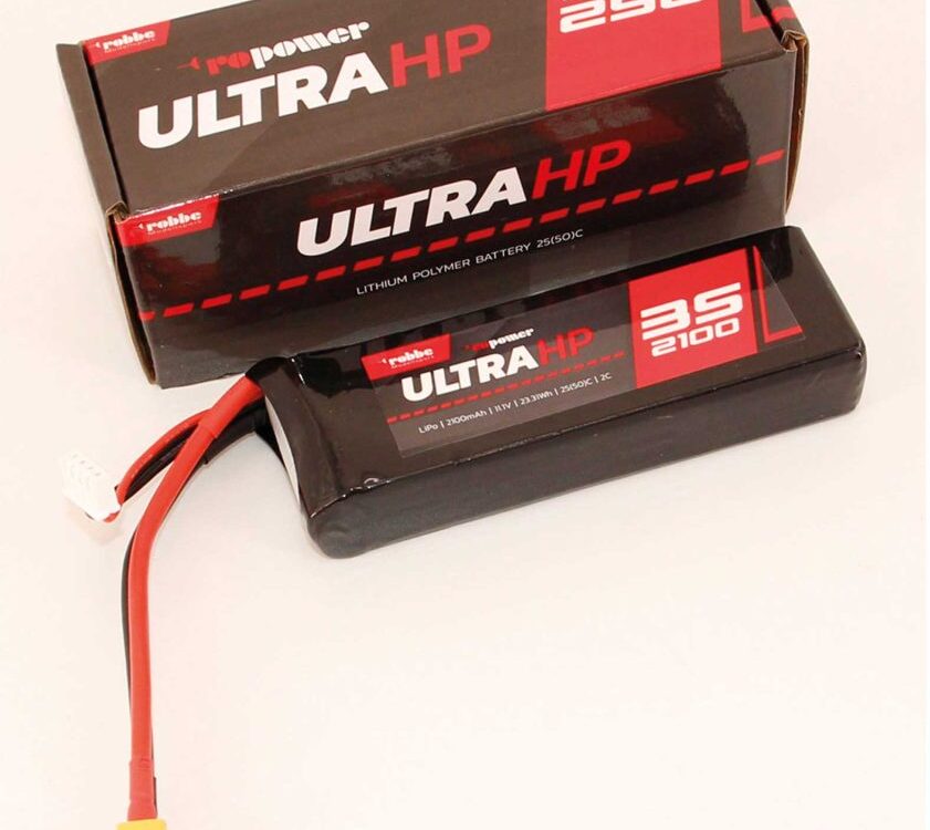 Robbe Modellsport RO-POWER ULTRA HP 2100MAH 11,1 VOLT 3S 25(50)C LIPO AKKU | # 7337