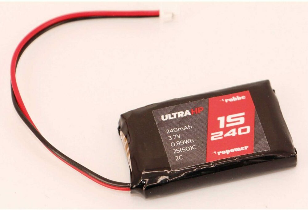 Robbe Modellsport RO-POWER ULTRA HP 240MAH 3,7 VOLT 1S MOLEX 1.25/ULTRA MICRO 25(50)C LIPO AKKU | # 7312