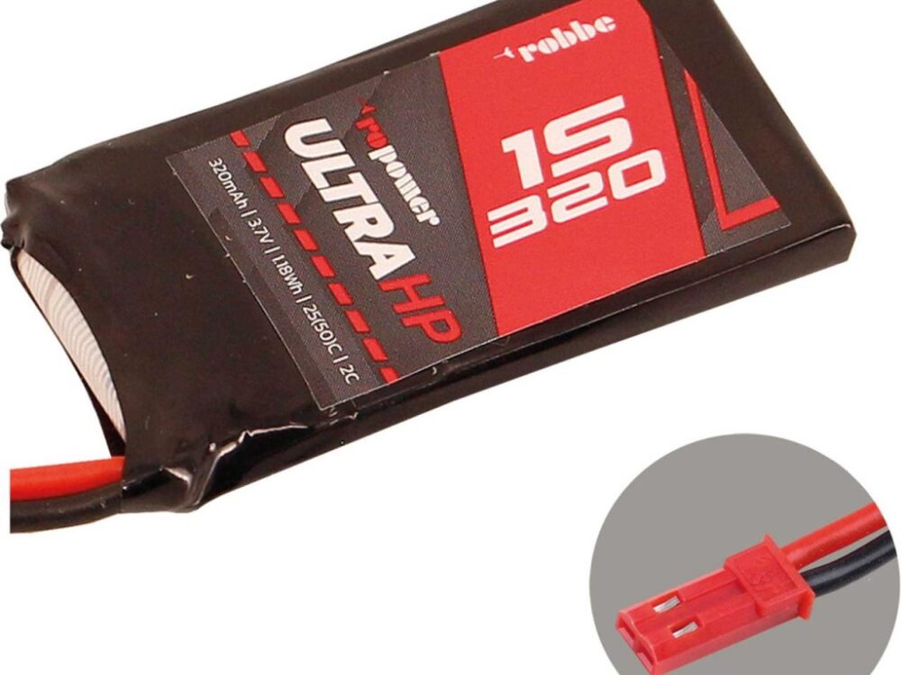 Robbe Modellsport RO-POWER ULTRA HP 320MAH 3,7 VOLT 1S 25(50)C LIPO AKKU | # 7316