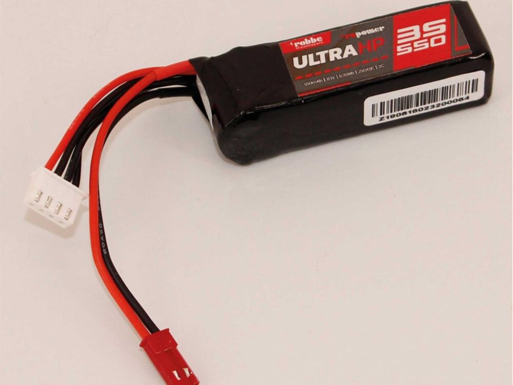 Robbe Modellsport RO-POWER ULTRA HP 550MAH 11,1 VOLT 3S 25(50)C LIPO AKKU | # 7326