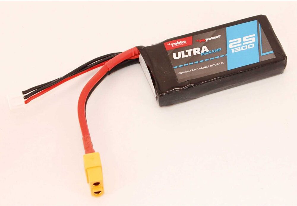 Robbe Modellsport RO-POWER ULTRA MAXAMP 1300MAH 7,4 VOLT 2S 35(70)C LIPO AKKU | # 7355