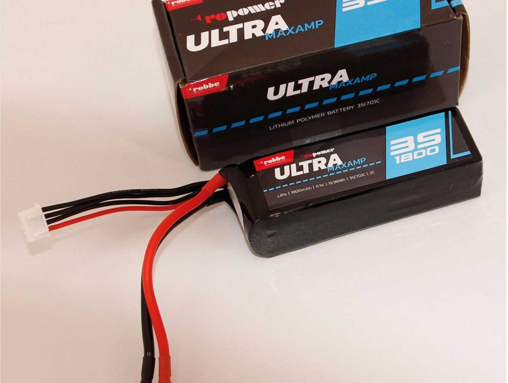 Robbe Modellsport RO-POWER ULTRA MAXAMP 1800MAH 11,1 VOLT 3S 35(70)C LIPO AKKU | # 7360