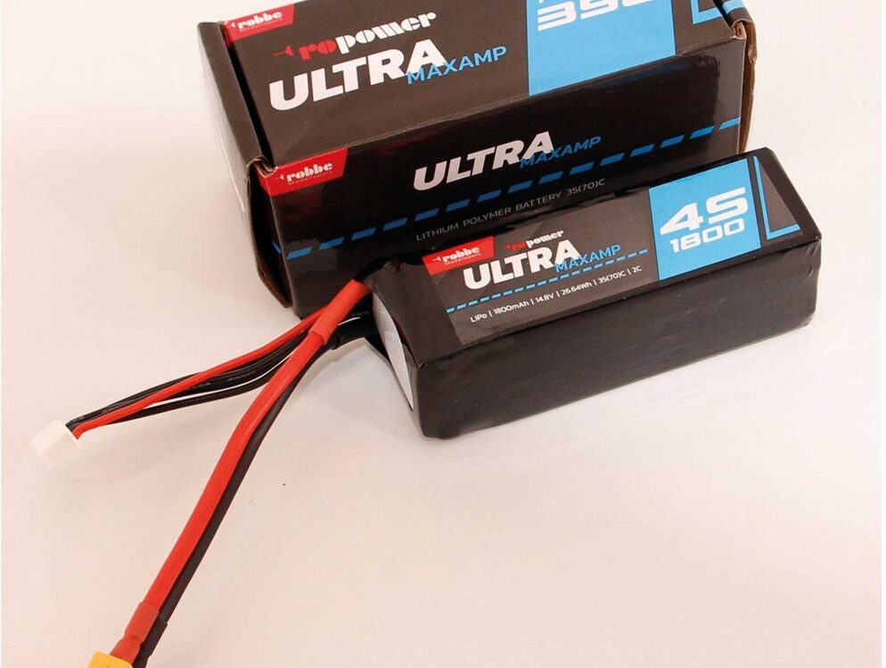 Robbe Modellsport RO-POWER ULTRA MAXAMP 1800MAH 14,8 VOLT 4S 35(70)C LIPO AKKU | # 7361