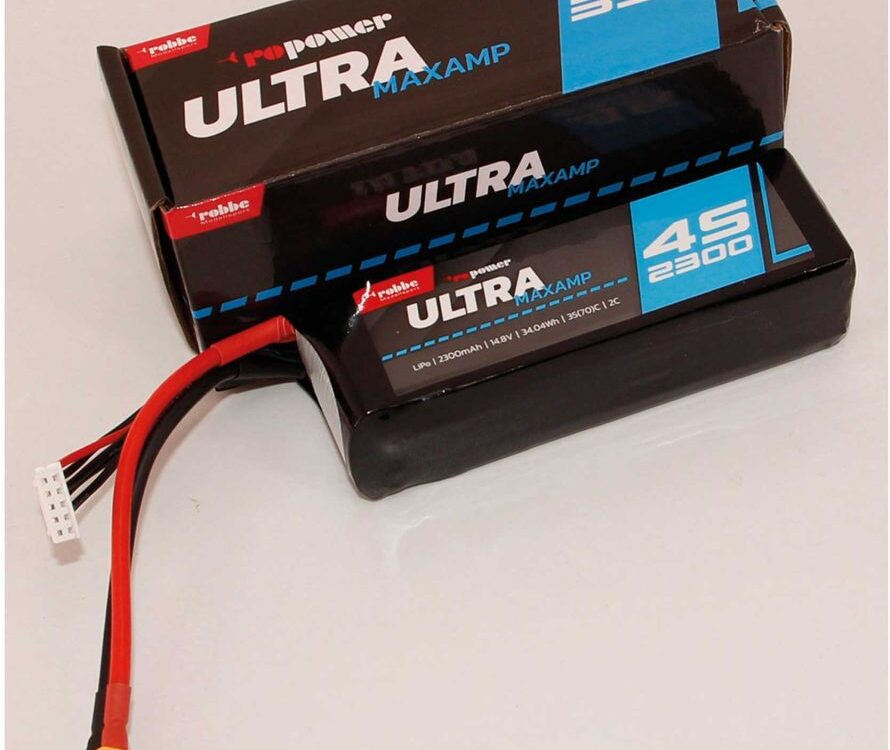 Robbe Modellsport RO-POWER ULTRA MAXAMP 2300MAH 14,8 VOLT 4S 35(70)C LIPO AKKU | # 7363