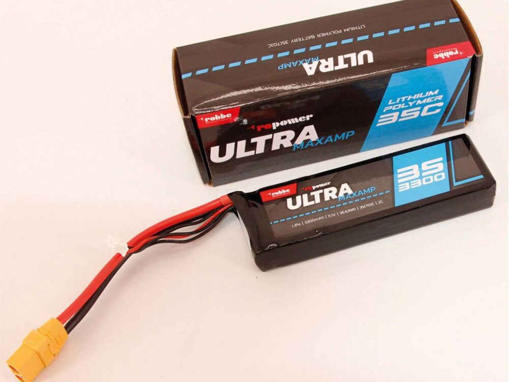 Robbe Modellsport RO-POWER ULTRA MAXAMP 3300MAH 11,1 VOLT 3S 35(70)C LIPO AKKU | # 7366