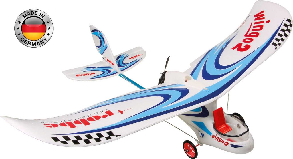 Robbe Modellsport WINGO 2 KIT Bausatz "YOU CAN FLY" mit Brushless Motor Regler und Servos weitgehend vorgefertigt #2656