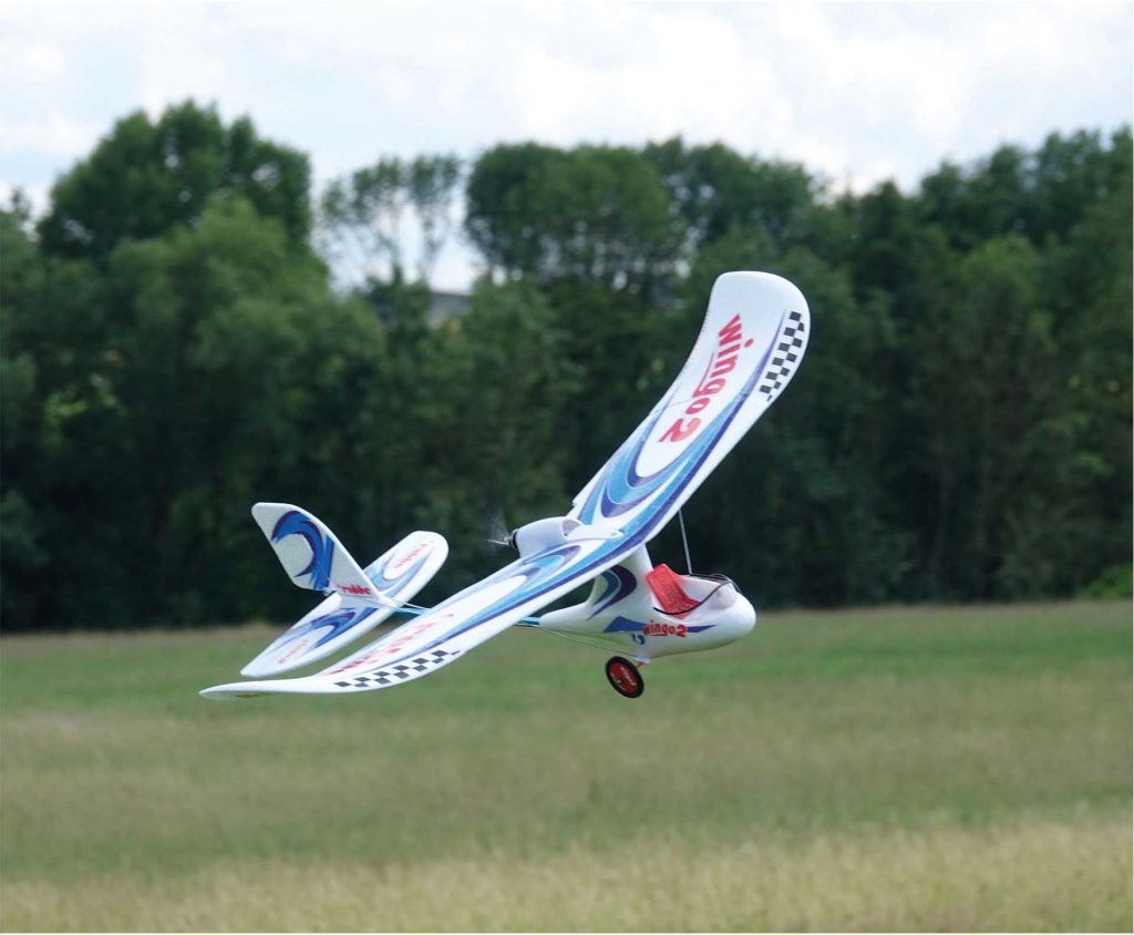 Robbe Modellsport WINGO 2 KIT Bausatz "YOU CAN FLY" mit Brushless Motor Regler und Servos weitgehend vorgefertigt #2656