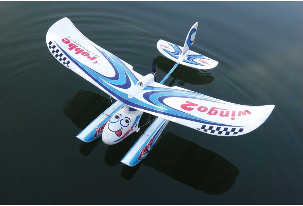 Robbe Modellsport WINGO 2 KIT Bausatz "YOU CAN FLY" mit Brushless Motor Regler und Servos weitgehend vorgefertigt #2656