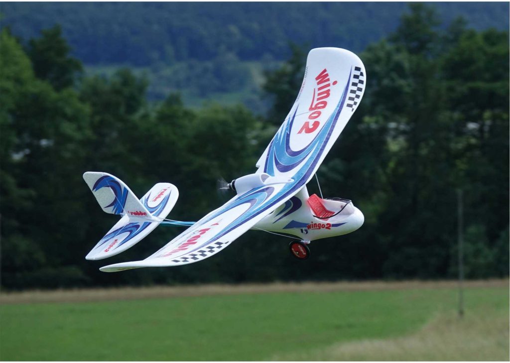 Robbe Modellsport WINGO 2 KIT Bausatz "YOU CAN FLY" mit Brushless Motor Regler und Servos weitgehend vorgefertigt #2656