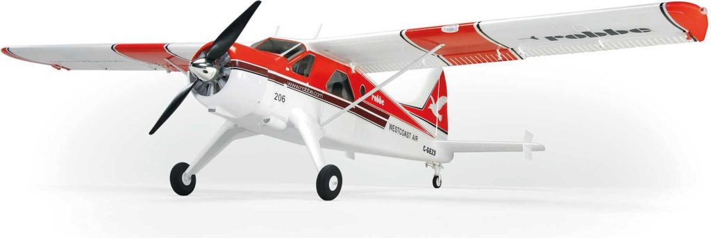 obbe Modellsport DHC-2 BEAVER "AIR BEAVER" ROT PNP #2612