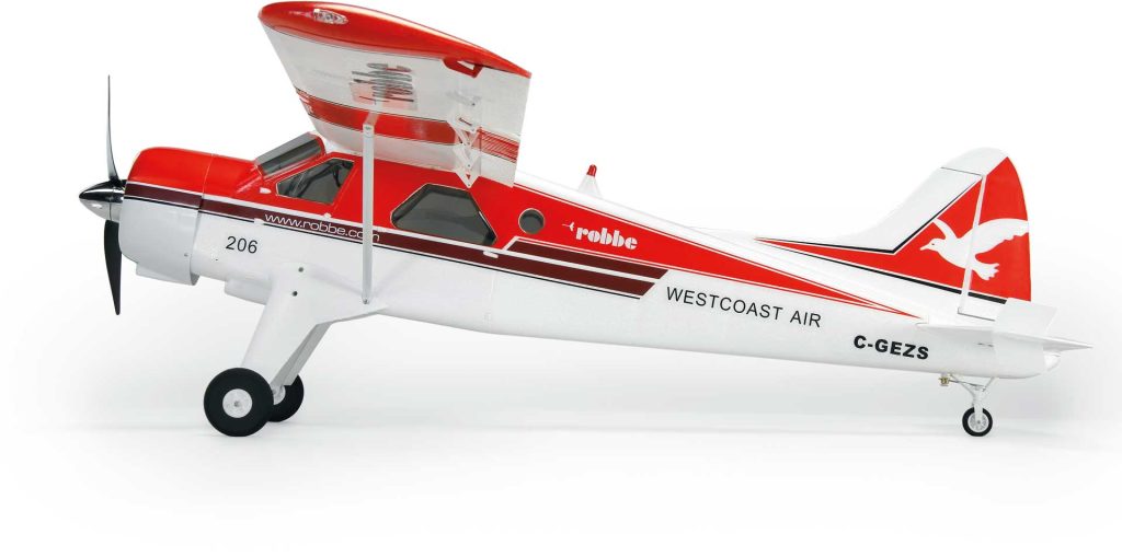 obbe Modellsport DHC-2 BEAVER "AIR BEAVER" ROT PNP #2612