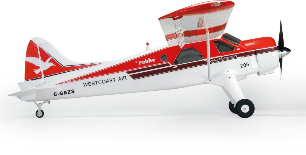 obbe Modellsport DHC-2 BEAVER "AIR BEAVER" ROT PNP #2612