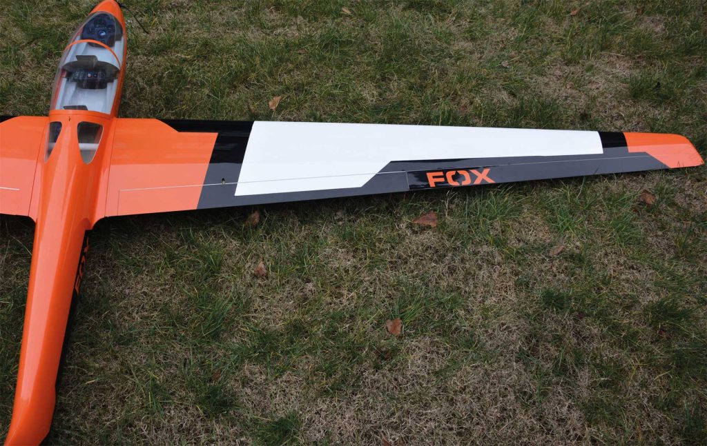 Robbe Modellsport MDM-1 FOX 3.5m Elektro PNP Voll GFK/CFK lackiert Orange Kunstflug Segelflugzeug #2661