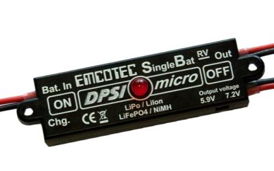 DPSI Micro SingleBat 5.9V/7.2V F3A Edition Magnetschalter | # A11064