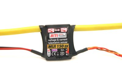 JETI DUPLEX 2.4EX MUI 150 Spannungs/Strom-Sensor | # 80001304