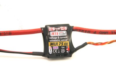 JETI DUPLEX 2.4EX MUI 75 Spannungs/Strom-Sensor | # 80001303