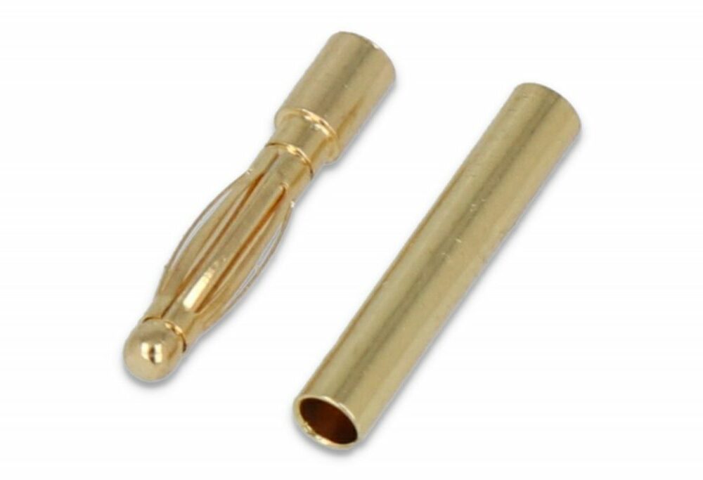 SLS 1 Paar Goldkontakt 2mm Lamelle | # SLS G 2,0 B/S