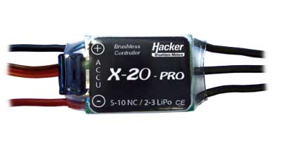 Speed Controller X-20-Pro mit BEC | # 87100002