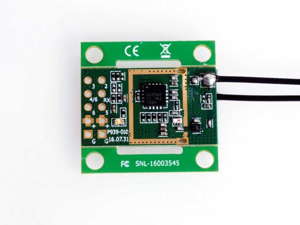 GRAUPNER GR-12L SUMD+T 2 Antennen PCB Empfänger | # S1045