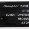 GRAUPNER GR-12L SUMD+T 2 Antennen 2.4 GHz Empfänger | # S1051